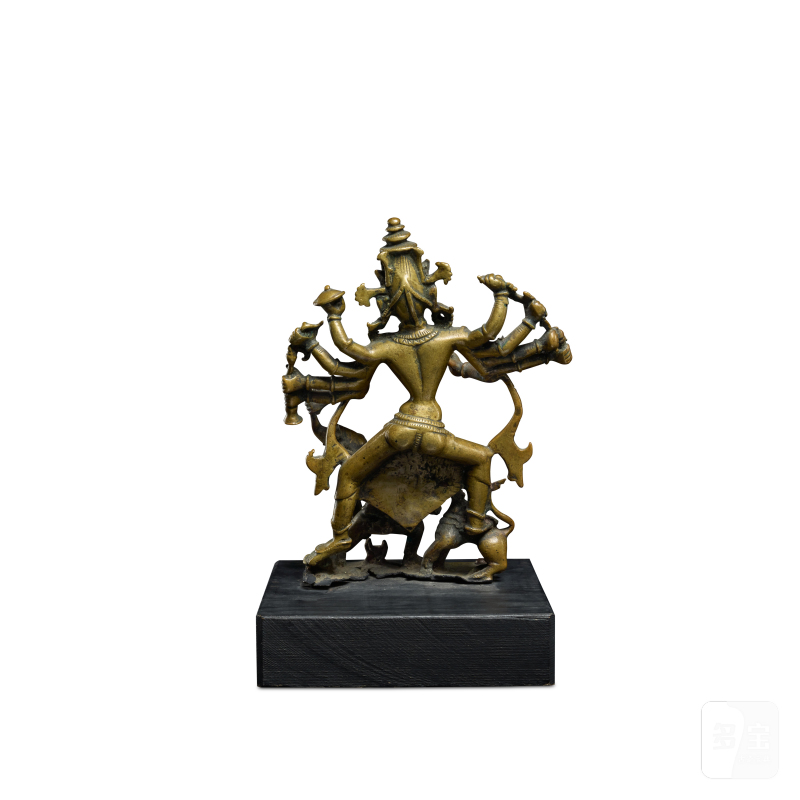 A bronze figure of Durga, India, Orissa, 17th / 18th century - 图4